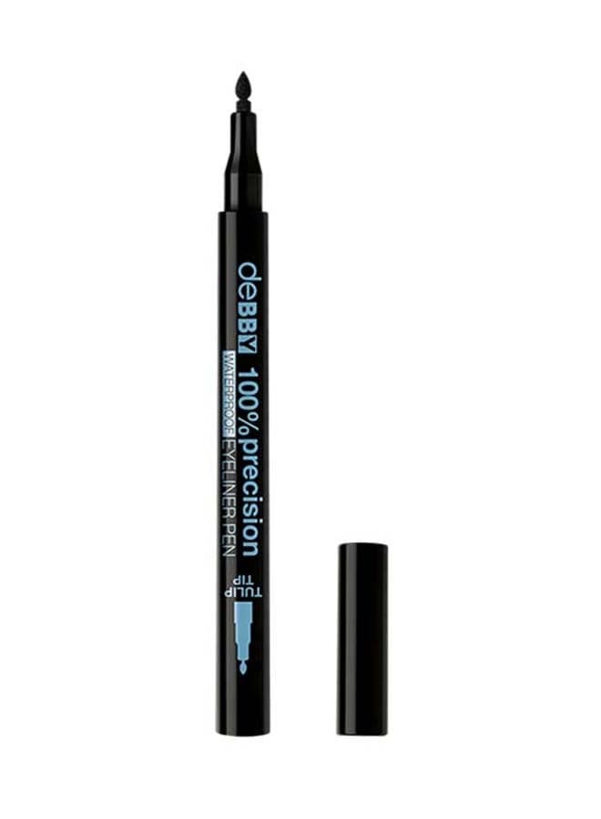 Tulip Tip Precision Waterproof Eyeliner Pen - Black - Image 1