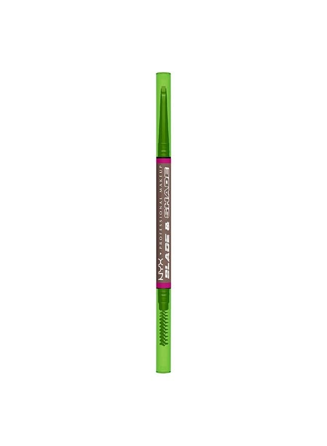 NYX Blade & Shade Brow Artist, Cool Ash Brown, 16HR - Image 1