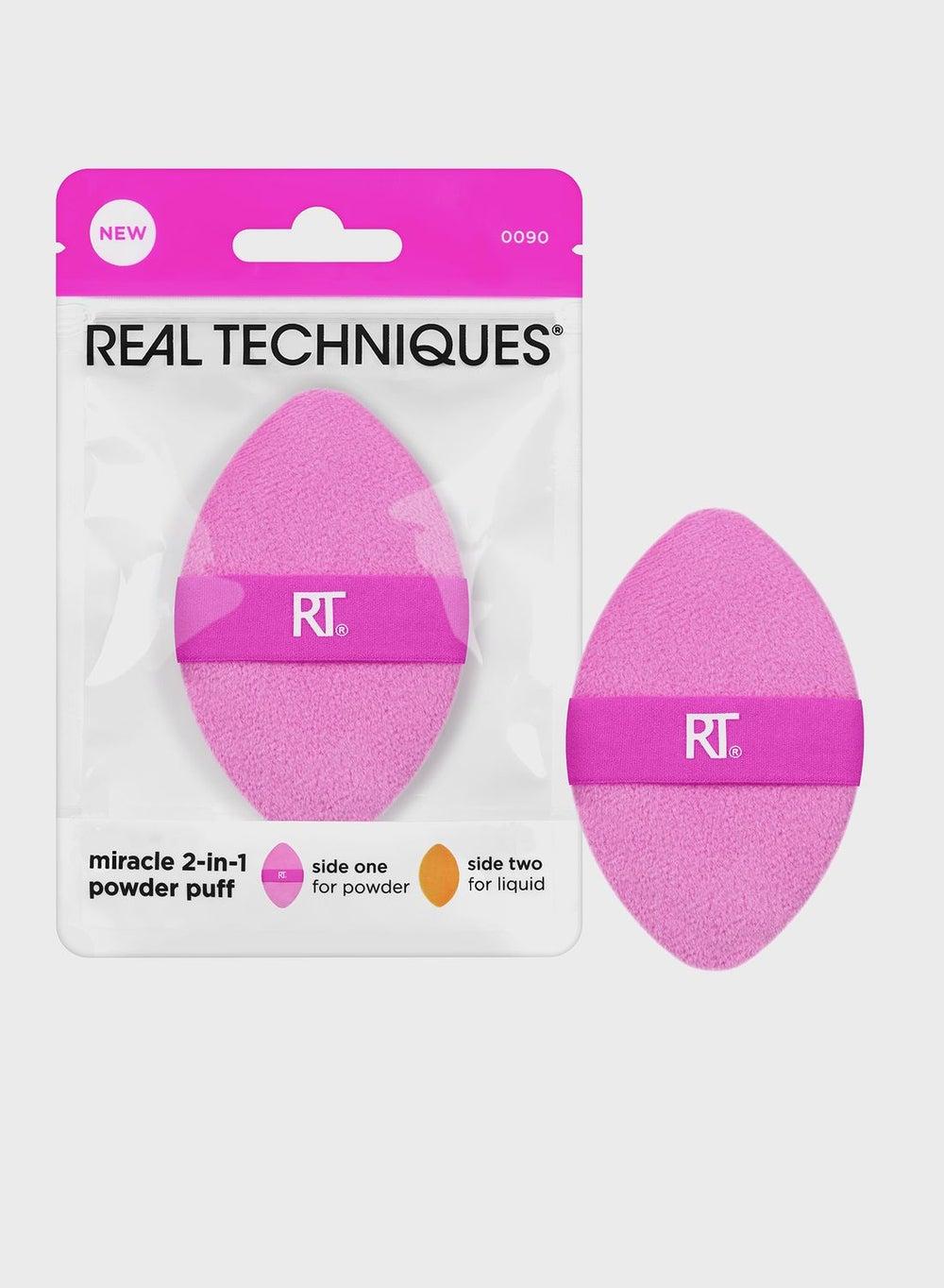 Miracle 2-In-1 Puff: Dual-Textured Makeup Perfector - Image 1