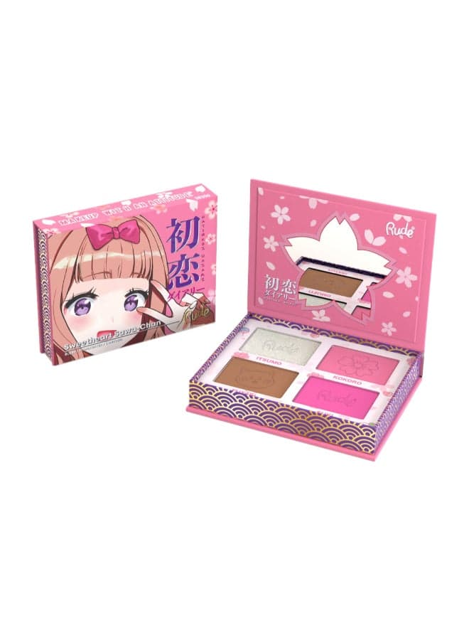 Manga Sweetheart Sawa-Chan Face Palette - Anime Inspired - Image 1