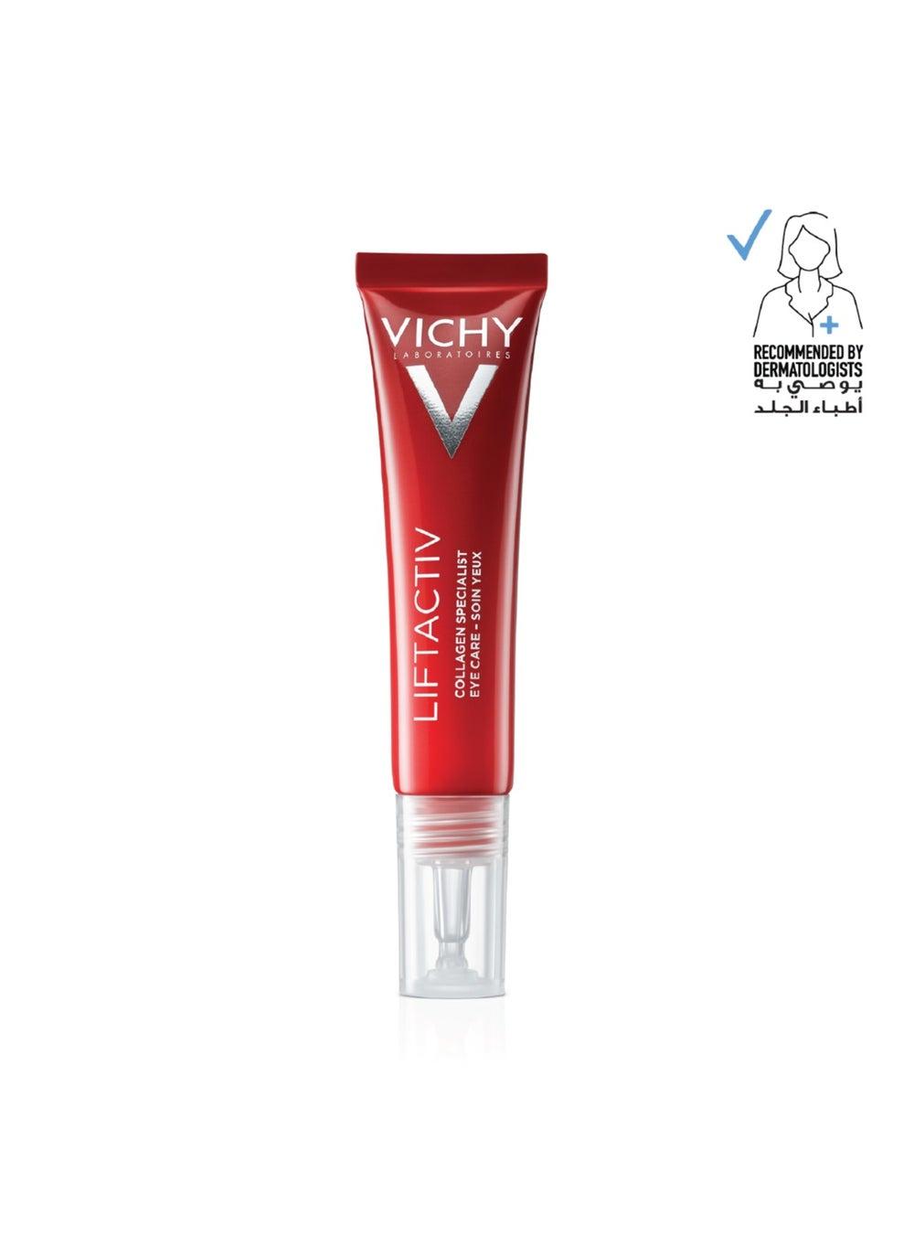 Vichy Liftactiv Collagen Eye Renewal Cream 15ml - Image 1