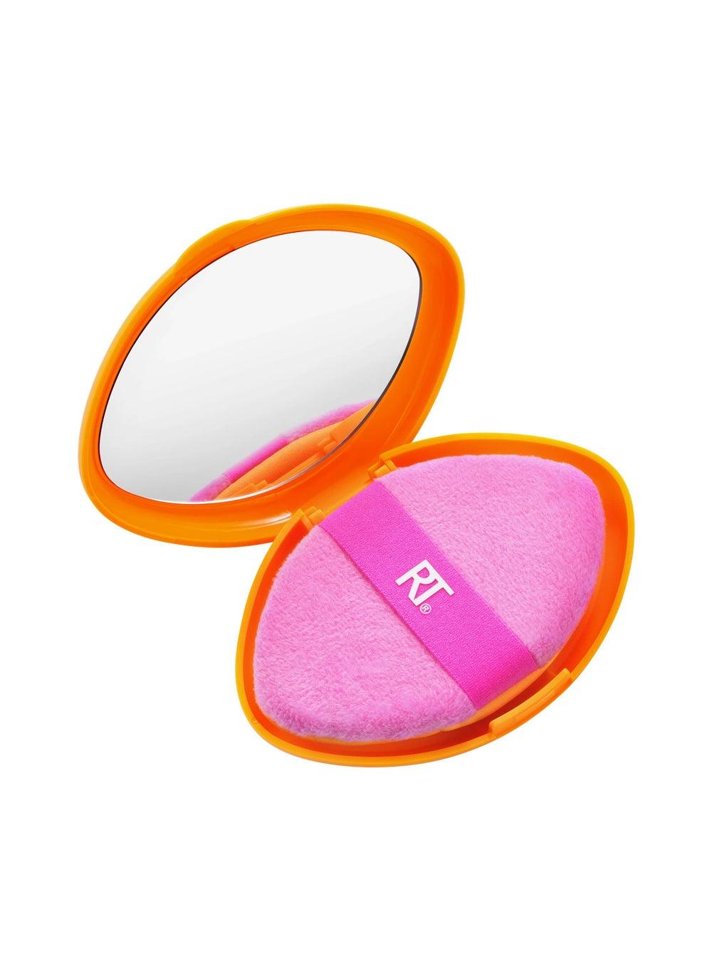 Real Techniques 2-In-1 Luxe Makeup Puff & Designer Case - Image 1