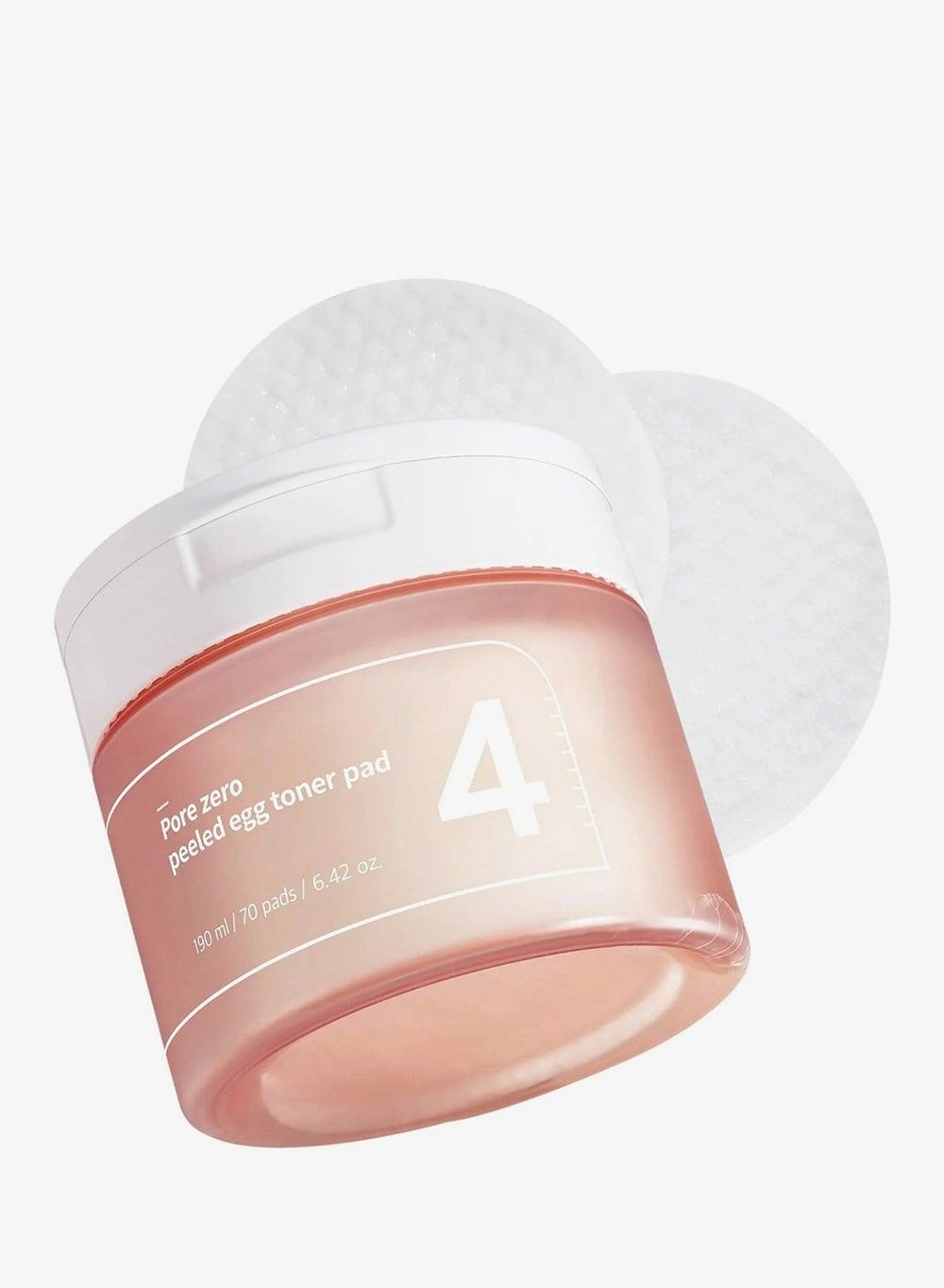 No.4 Pore Zero Egg-Soft Skin Toner Pad - Image 1