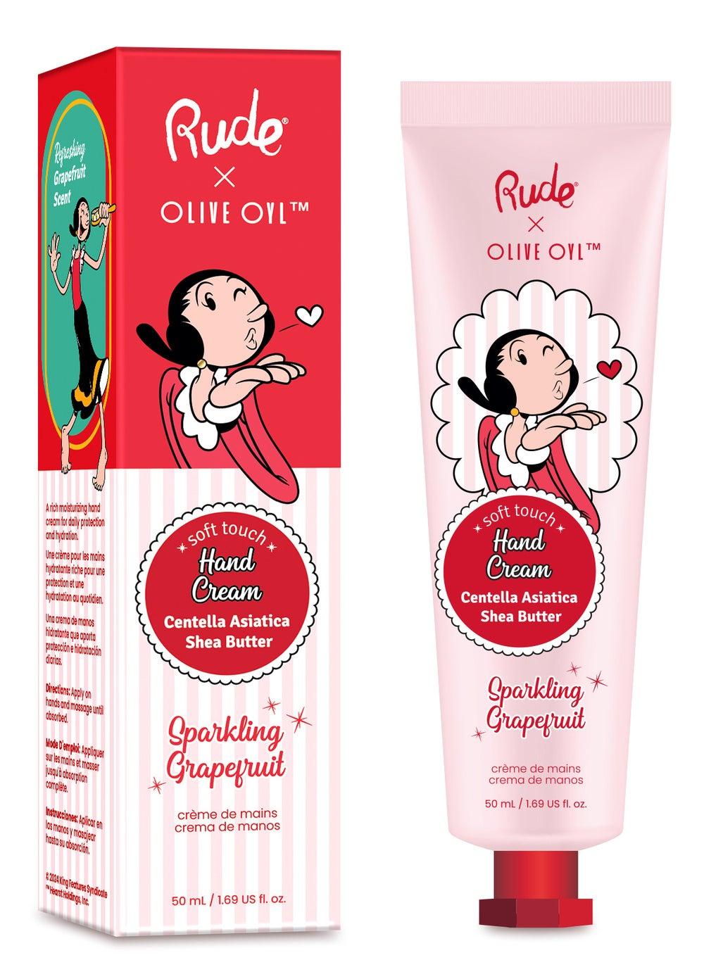Rude Olive Oyl Sparkling Grapefruit Hand Cream - Image 1