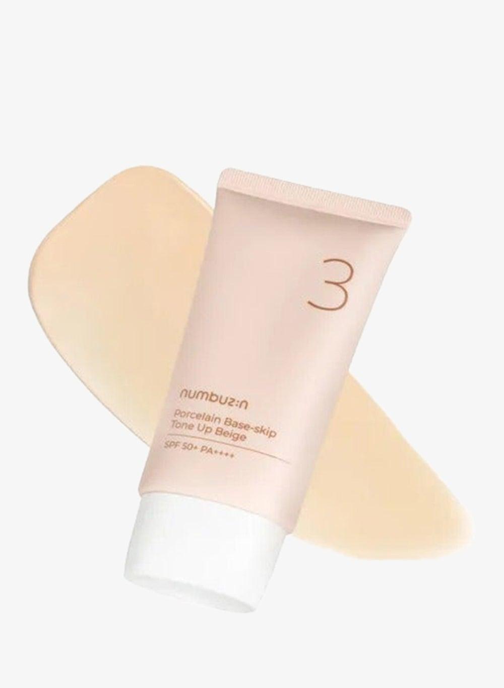 Numbuzin No.3 Porcelain Beige Tone-Up SPF 50+ PA++++ - Image 1