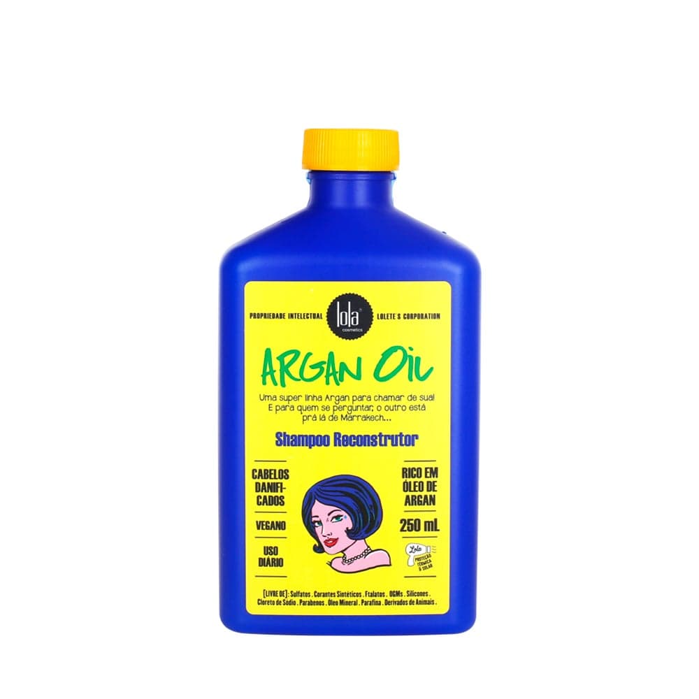 Argan Oil Elixir 250 ML - Luxe Reconstructive Shampoo - Image 1