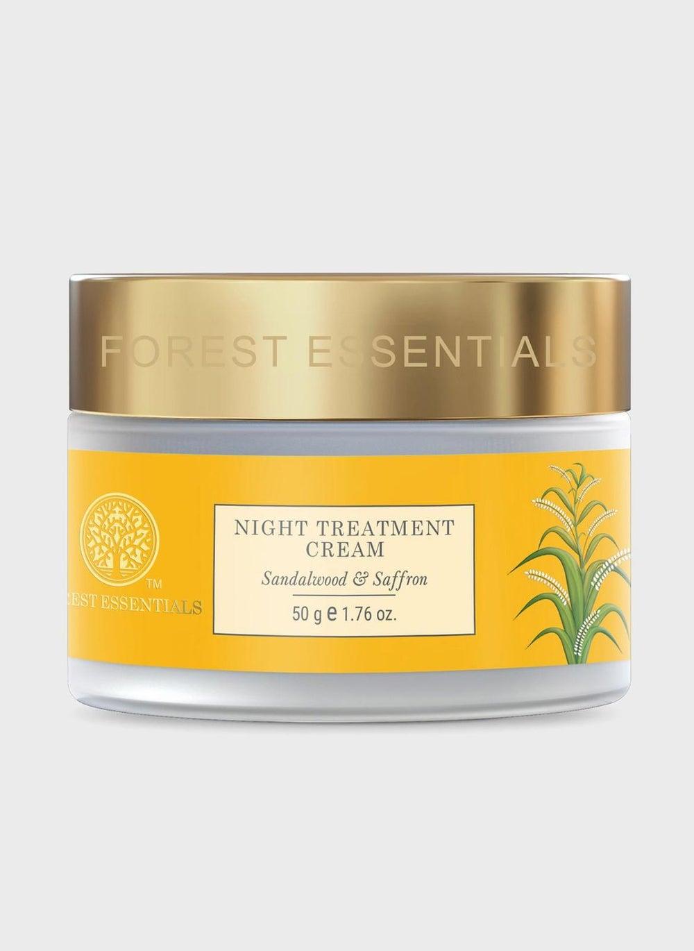 Sandalwood & Saffron Ayurvedic Night Cream - Image 1