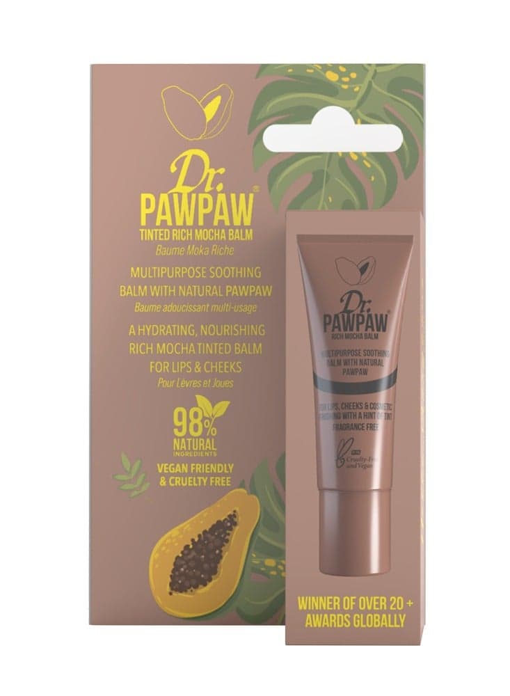 Dr. Pawpaw Rich Mocha Balm 10 Ml: Lush Tint & Care - Image 1