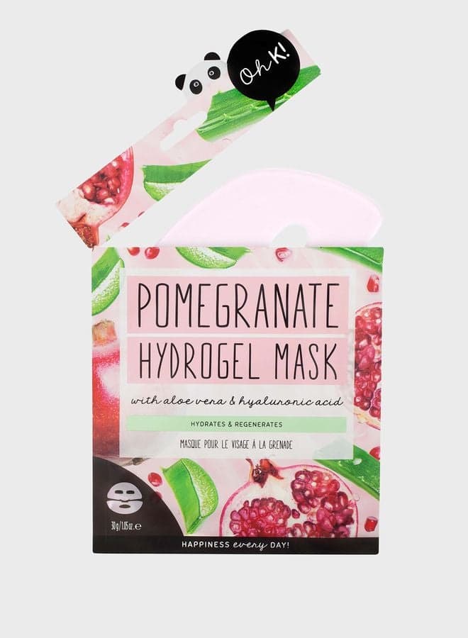 Pomegranate & Hyaluronic Hydrogel Glow Mask - Image 1