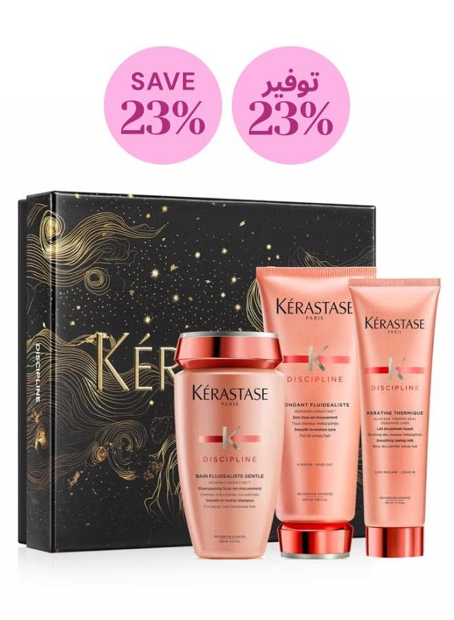 Kérastase Discipline Light Holiday Set - Silky Hair Essentials - Image 1
