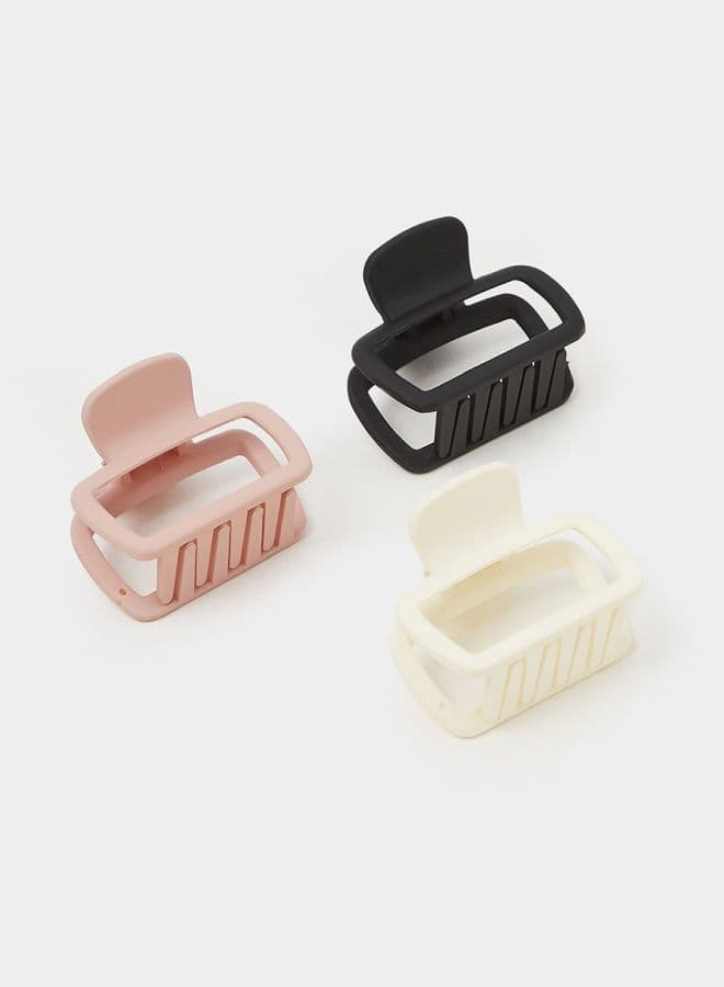 Luxury Trio Hair Claw Set - Effortless Style - Image 1