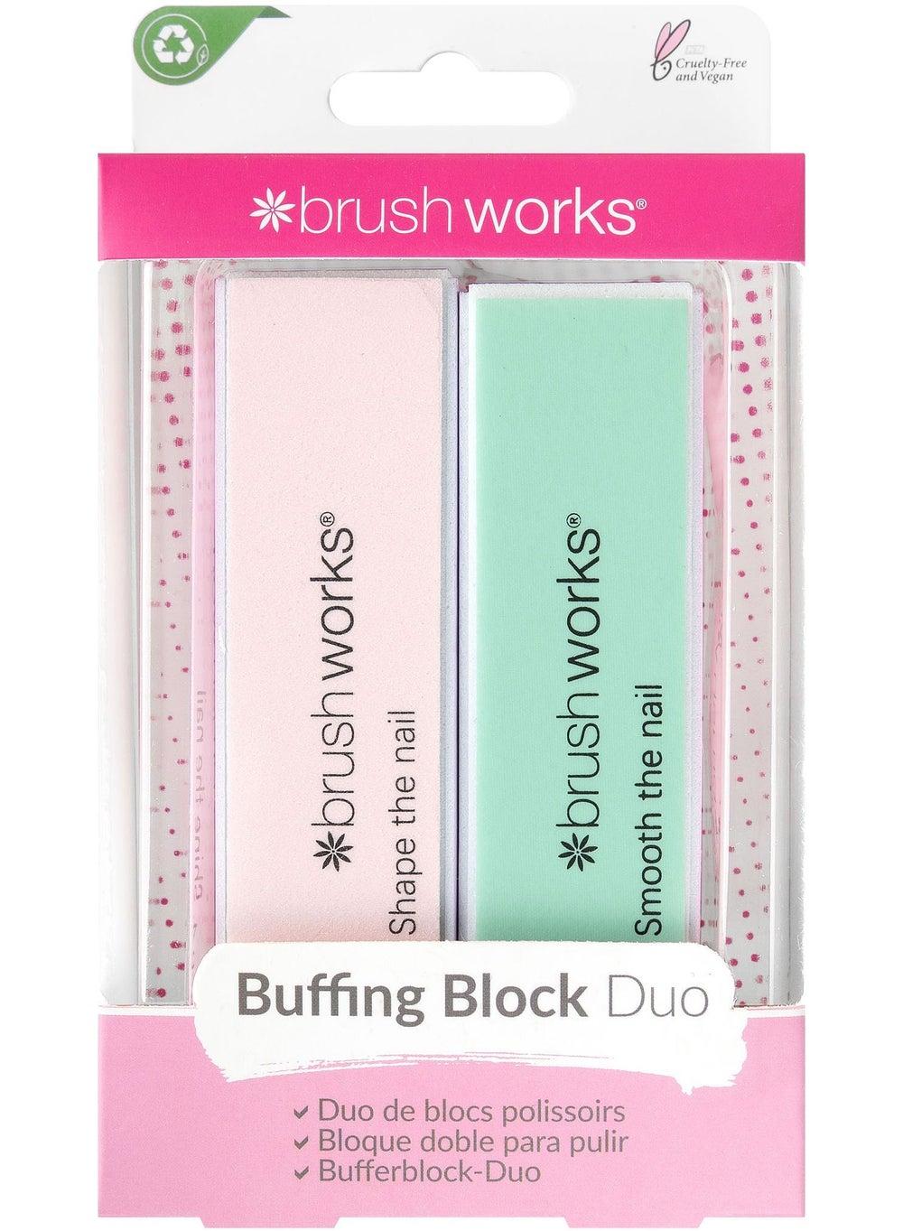 Pastel Nail Buffing Blocks 2 Pack - Chic Polish Set - Image 1