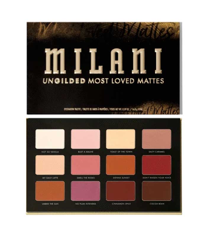 Milani Matte Elegance Eyeshadow Palette 12 Colors - Image 1