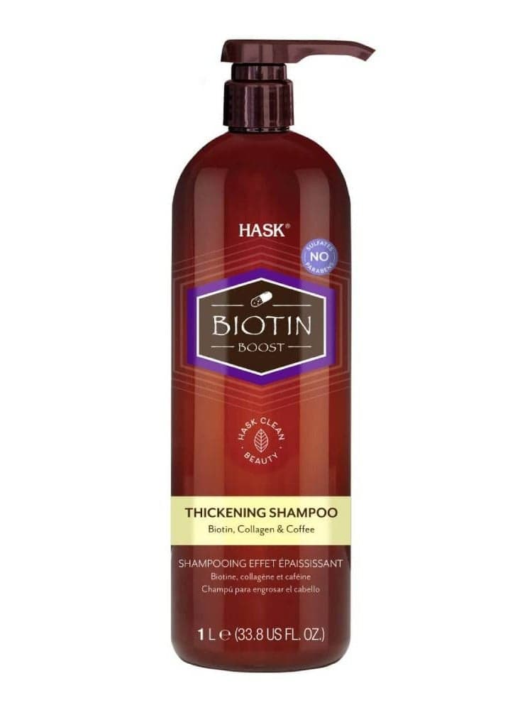 Biotin Boost Thickening Shampoo 1L - Volumize with Elegance - Image 1