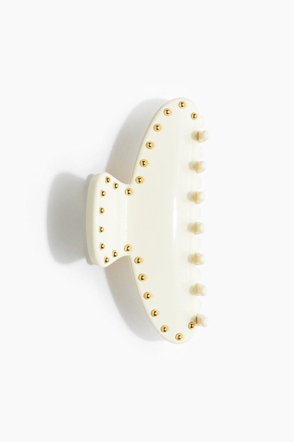 Chic Embellished Hair Claw for Secure Styling - Image 1