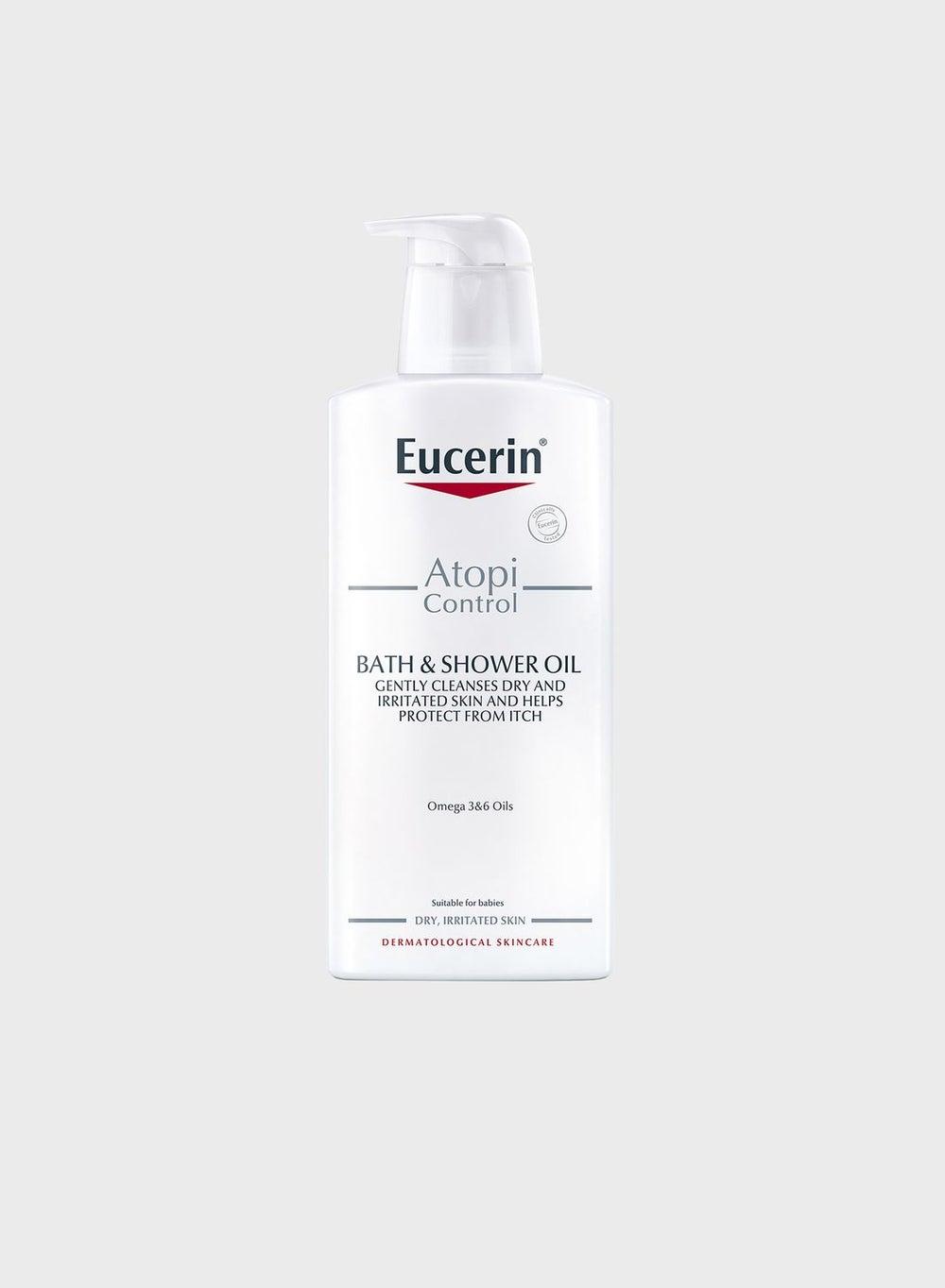 Eucerin AtopiControl 400ml Soothing Shower Oil - Image 1