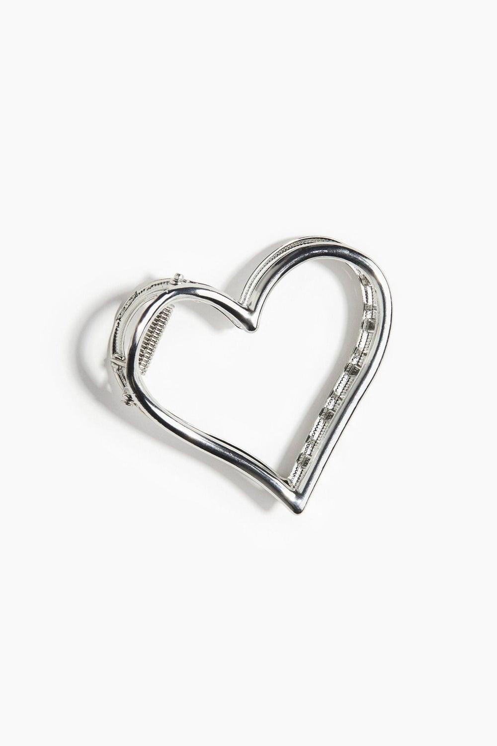 Chic Heart Hair Claw – Secure & Stylish Grip - Image 1