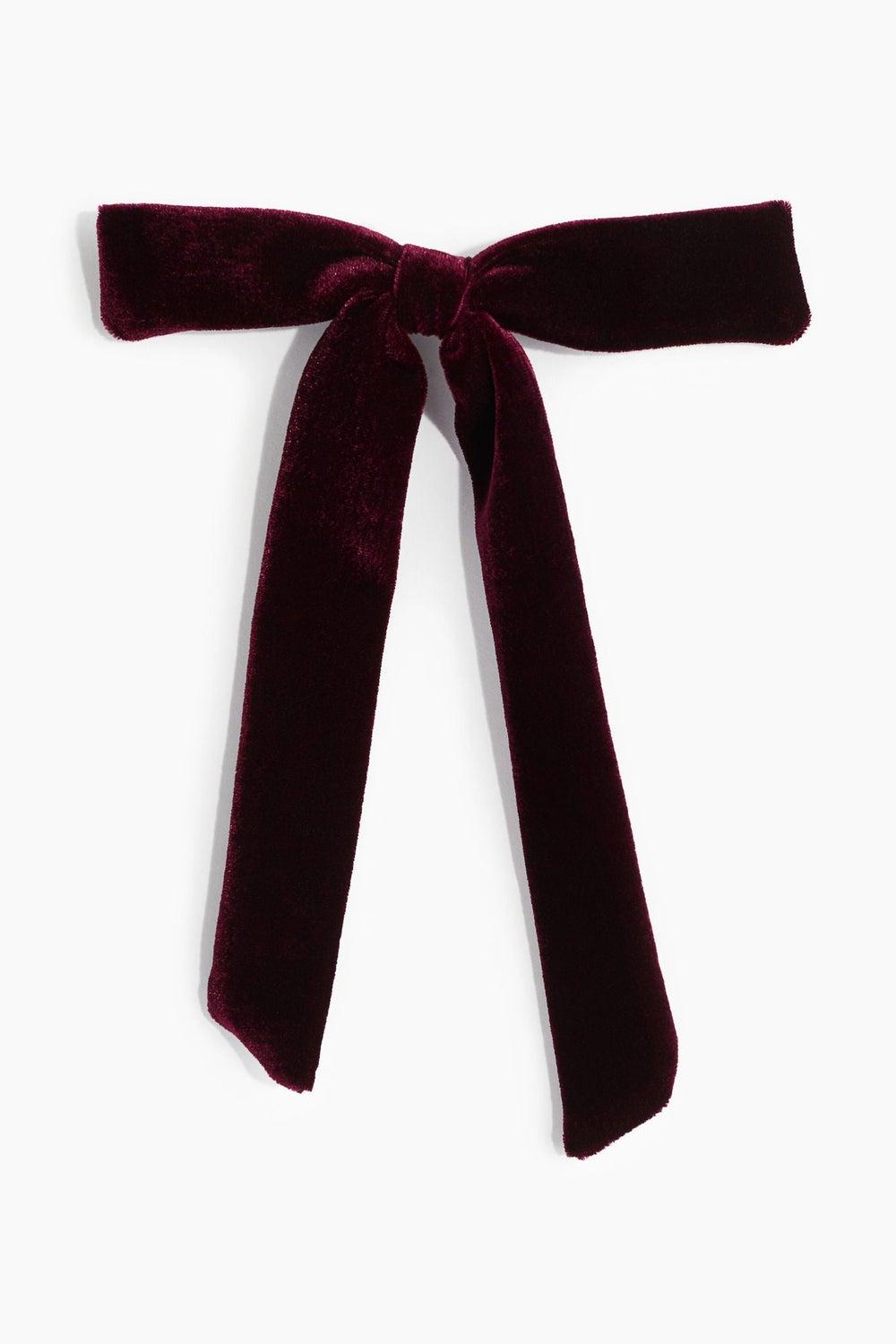 Chic Satin Bow Allure Hair Clip - Image 1