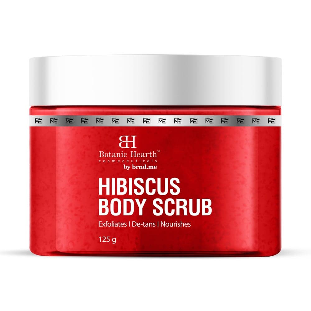 Botanic Hearth Hibiscus Glow Scrub 125g | Silky Radiant Skin - Image 1
