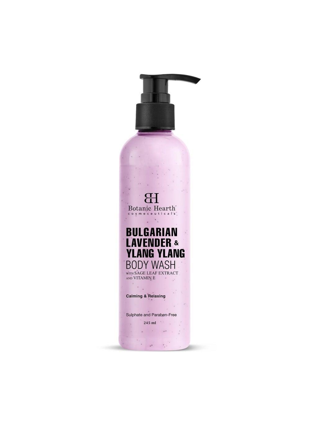 Luxurious Bulgarian Lavender & Ylang Ylang Body Wash 245ml - Image 1