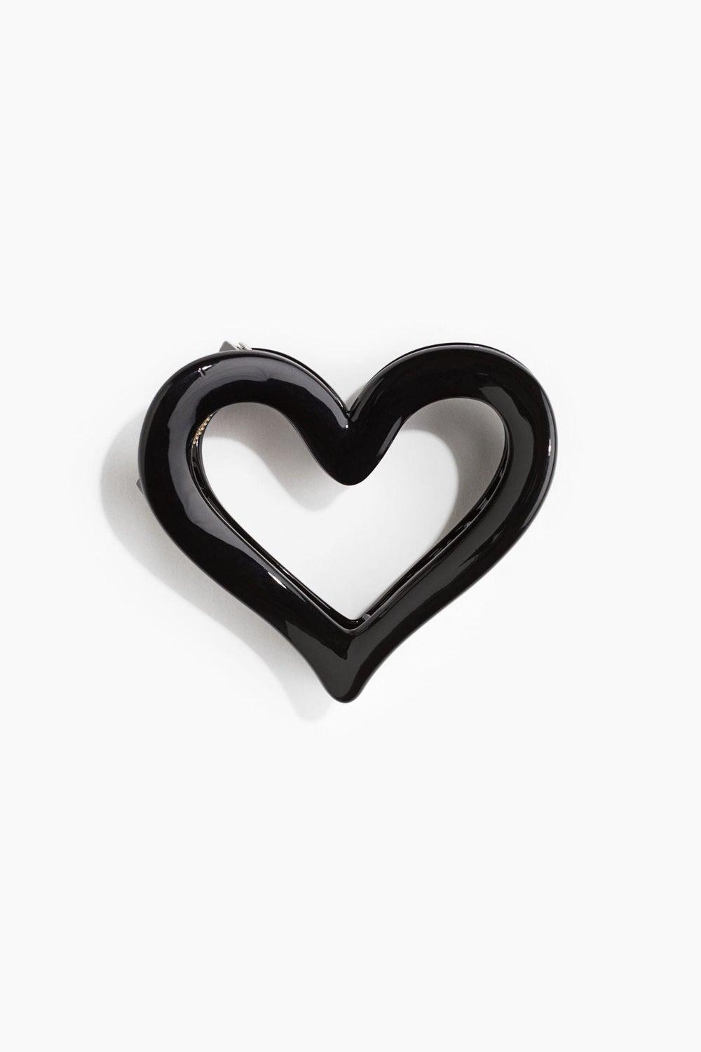 Chic Heart-Shaped Hair Claw | Lightweight & Durable - Image 1
