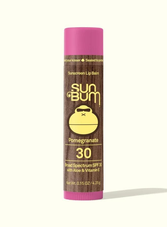 Pomegranate SPF 30 Lip Balm - Lush & Protective - Image 1