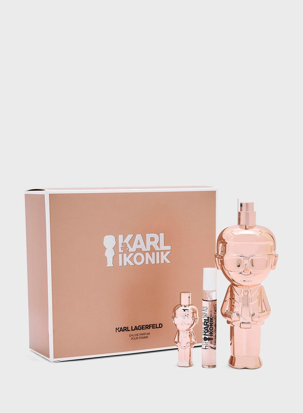 Karl Lagerfeld Ikonik Floral EDP Set (100+7.5+4.5Ml) S2 - Image 1