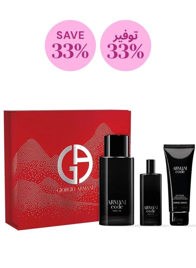Armani Code Luxe Parfum Set 125Ml - Save 33% - Image 1