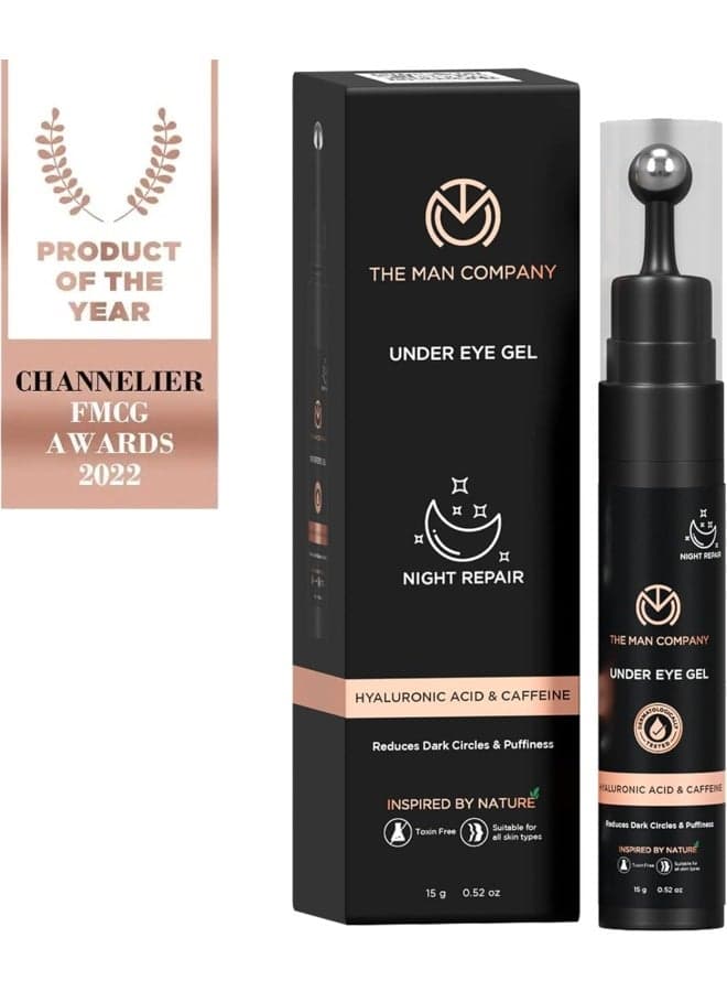 Revitalize Eye Gel: Caffeine & Hyaluronic Acid for Radiant Eyes - 15gm - Image 1