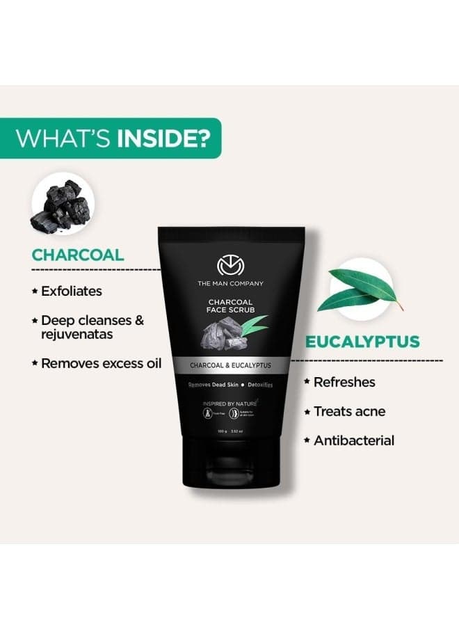 Charcoal Deep-Cleanse Duo: Scrub & Wash for Radiant Skin - Image 1