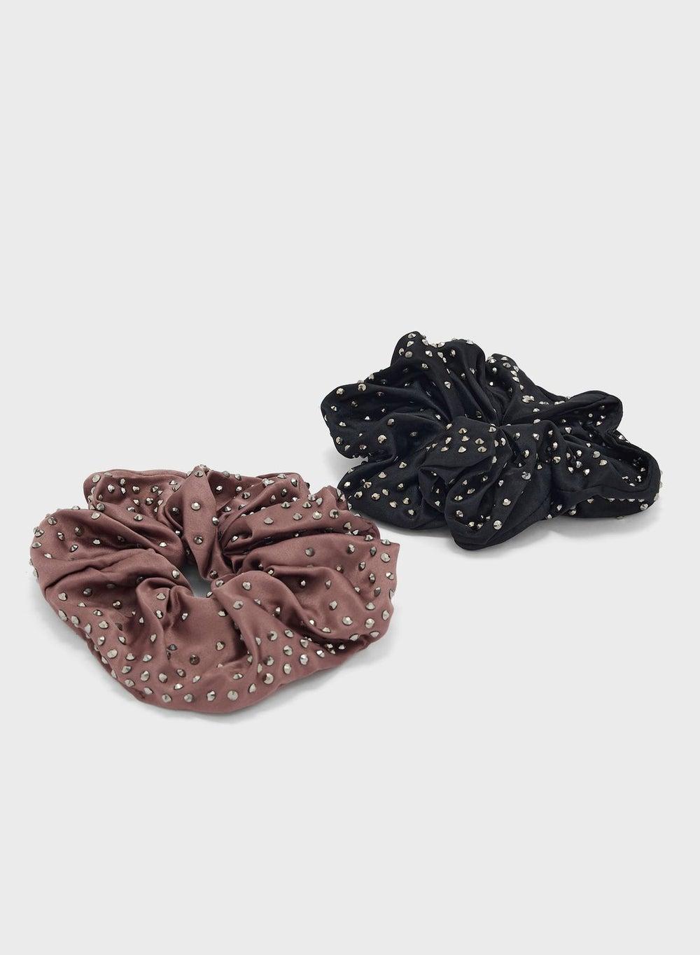 Brillos Multicolor Hair Tie Duo - Image 1