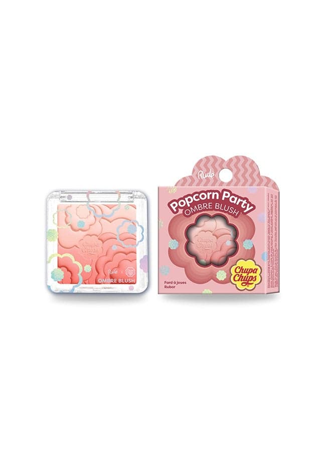 Chupa Chups Peach Pie Ombre Blush - Popcorn Party Edition - Image 1