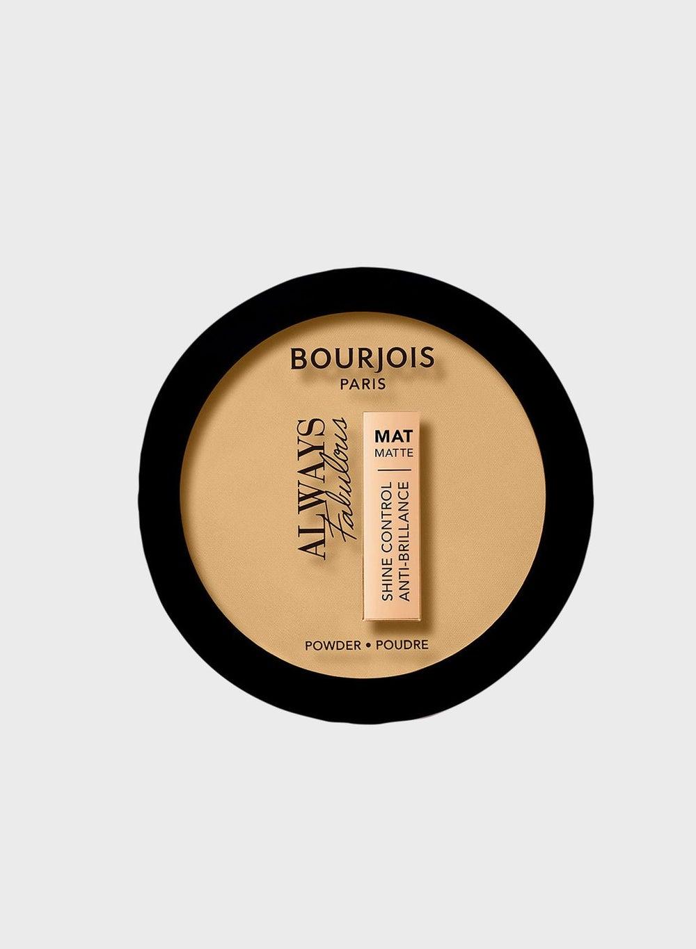Bourjois Always Fabulous 310 Beige Matte Pressed Powder, 10g - Image 1