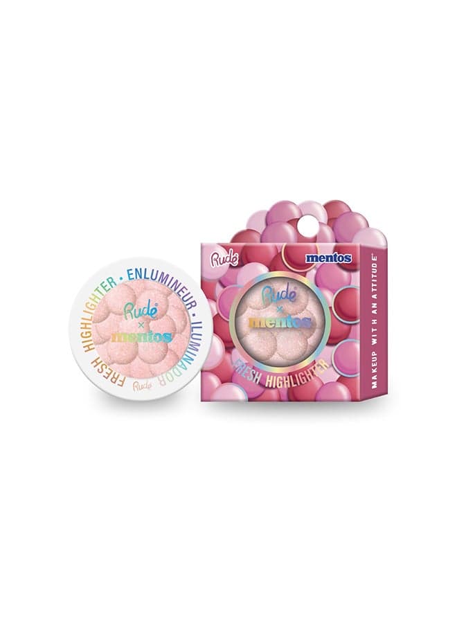 Mentos Fresh Highlighter Bubble Fresh - Radiant Glow - Image 1