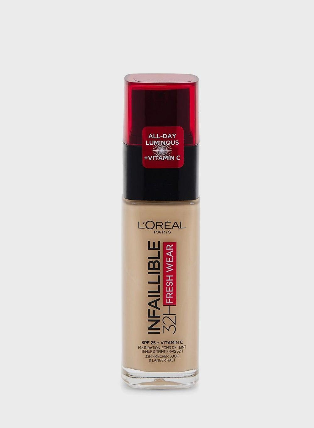 L'Oréal Paris Infallible 32Hr Fresh Wear 130 Beige Foundation - Image 1