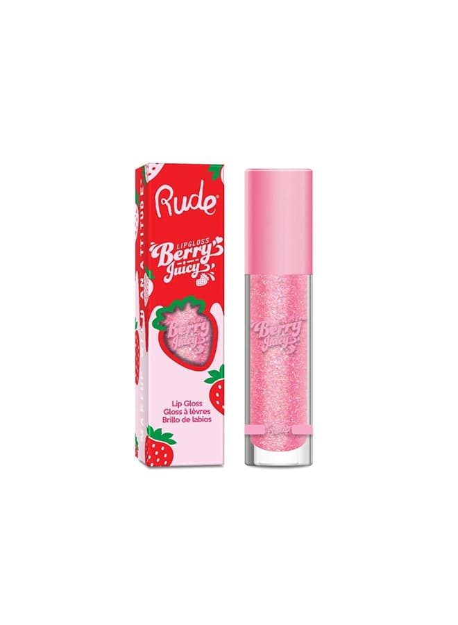 Berry Juicy Flirty Lip Gloss - Luscious Shine - Image 1