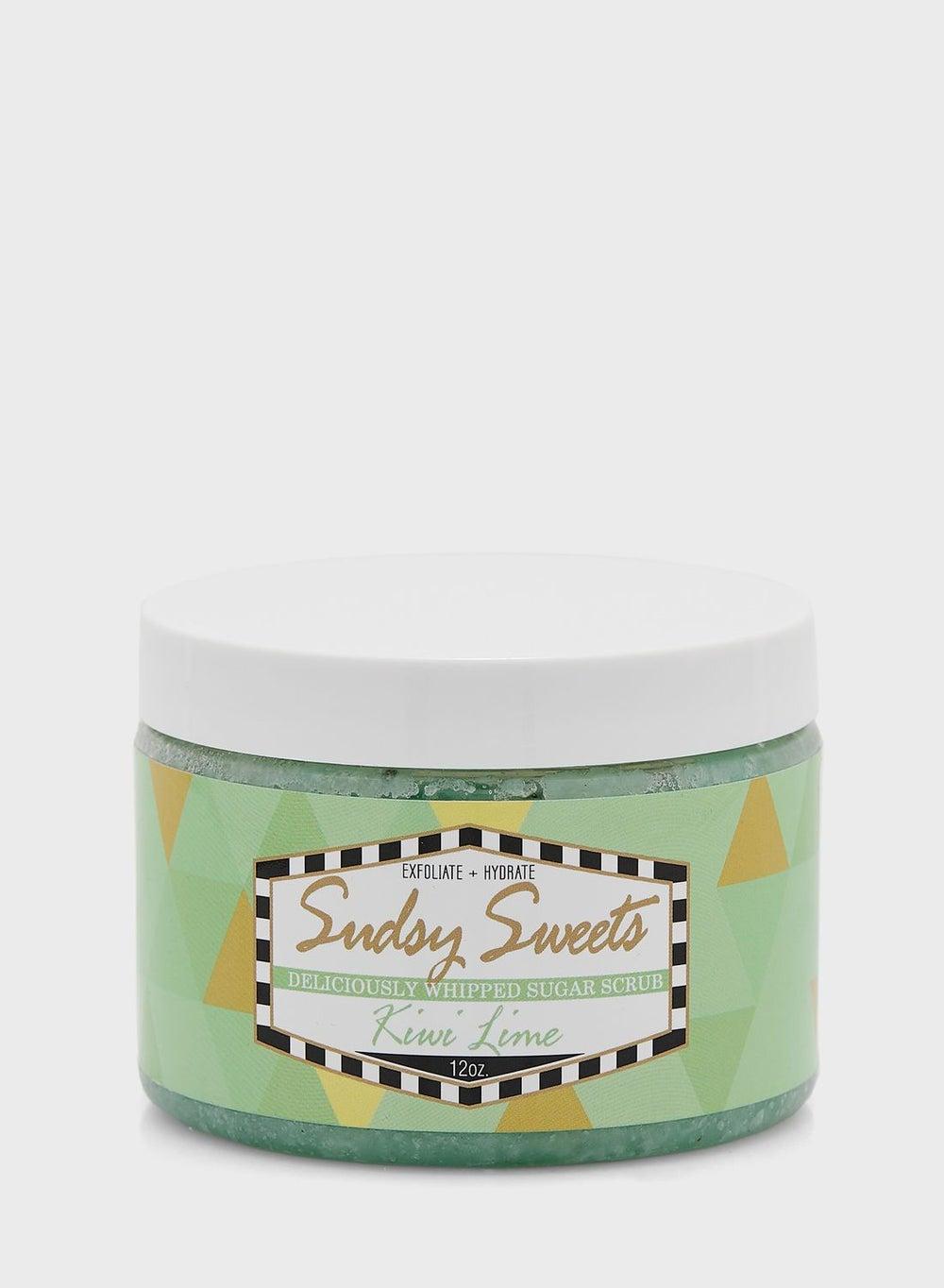 Kiwi Lime Whipped Sugar Scrub: Exfoliate & Rejuvenate - Image 1