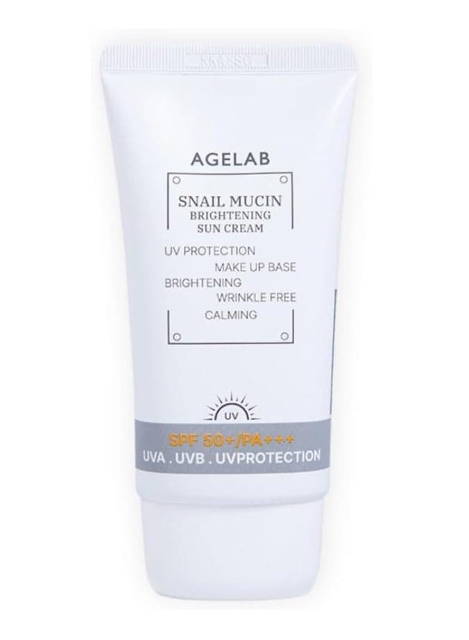 AgeLab Snail Mucin SPF 50+ Brightening Sun Cream | 70ml - Image 1