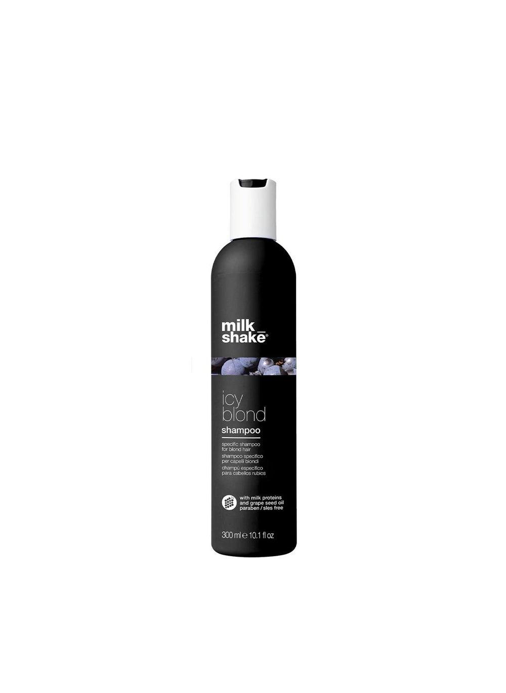 Milk_Shake Icy Blond Shampoo 300ml: Elevate Your Blond - Image 1