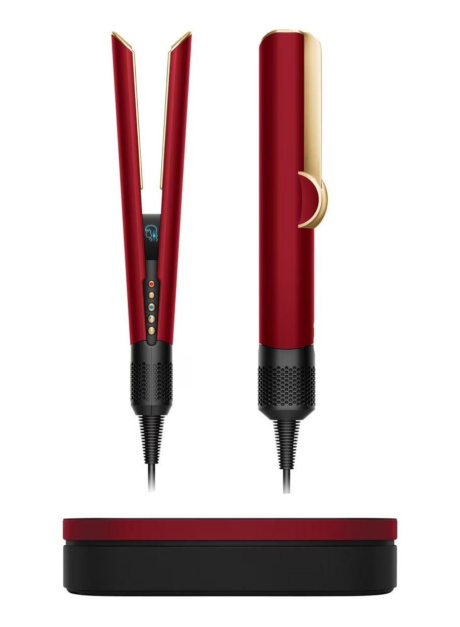 Dyson Airstrait™ Red Velvet & Gold Hair Straightener - Image 1