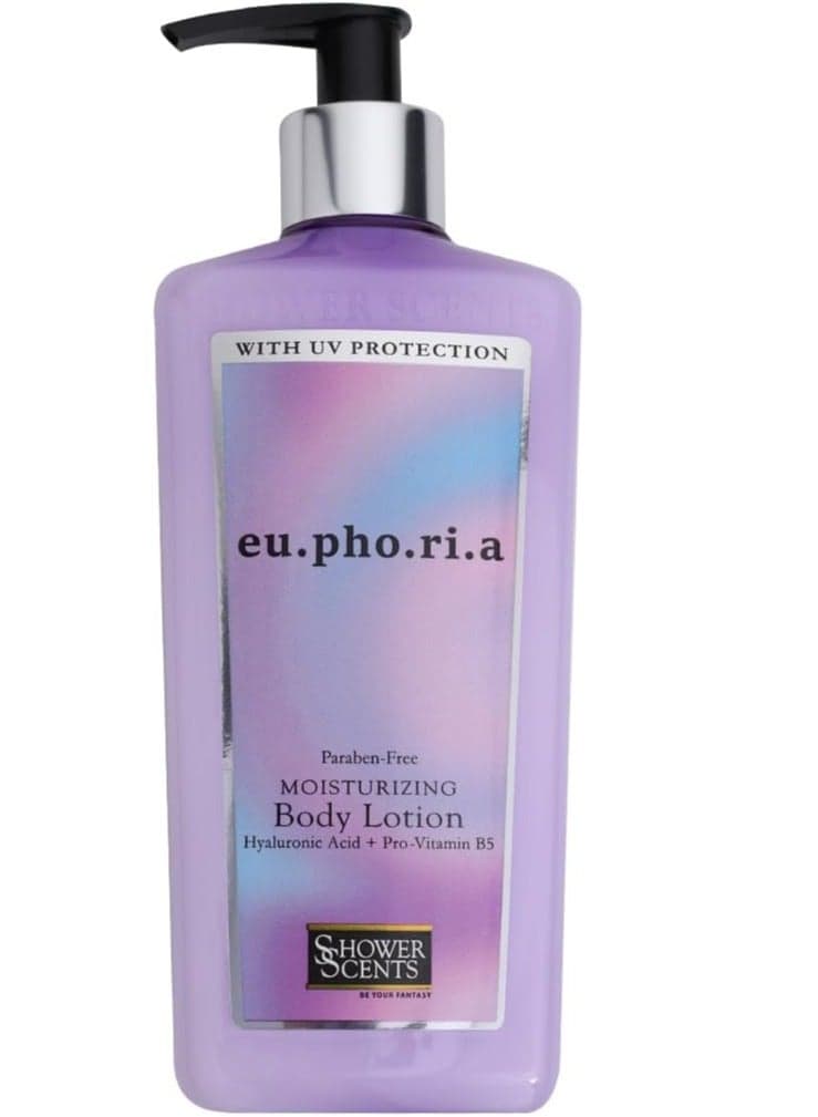 Shower Scents Euphoria Moisturizing Body Lotion 312ml - Image 1
