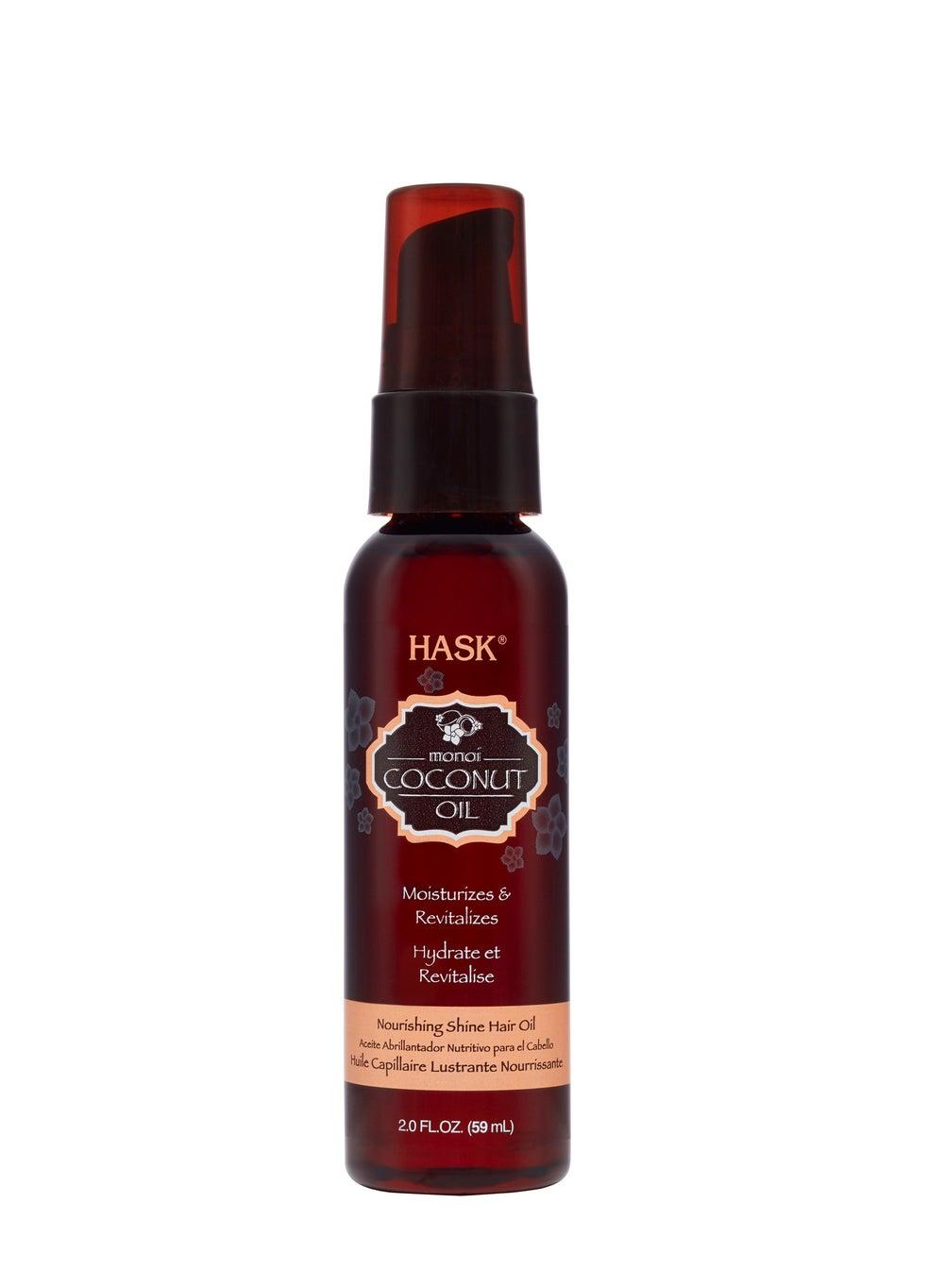 Hask Coconut Oil Nourishing Shine Hair Oil 59ml - Image 1
