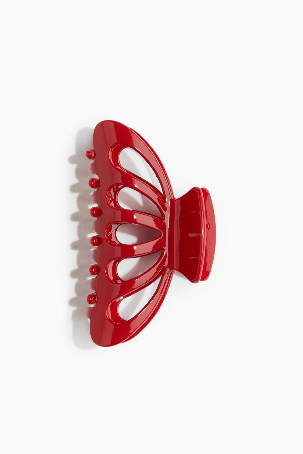 Elegant Teardrop Cut-Out Hair Claw - Image 1