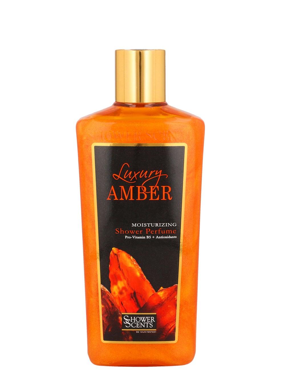 312 ML Shower Scents Premium Amber Perfume - Image 1
