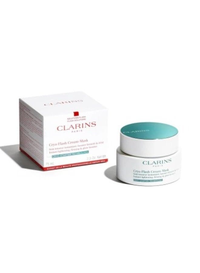 CRYO-FLASH CREAM MASK 75ML: Youthful Radiance Reviver - Image 1