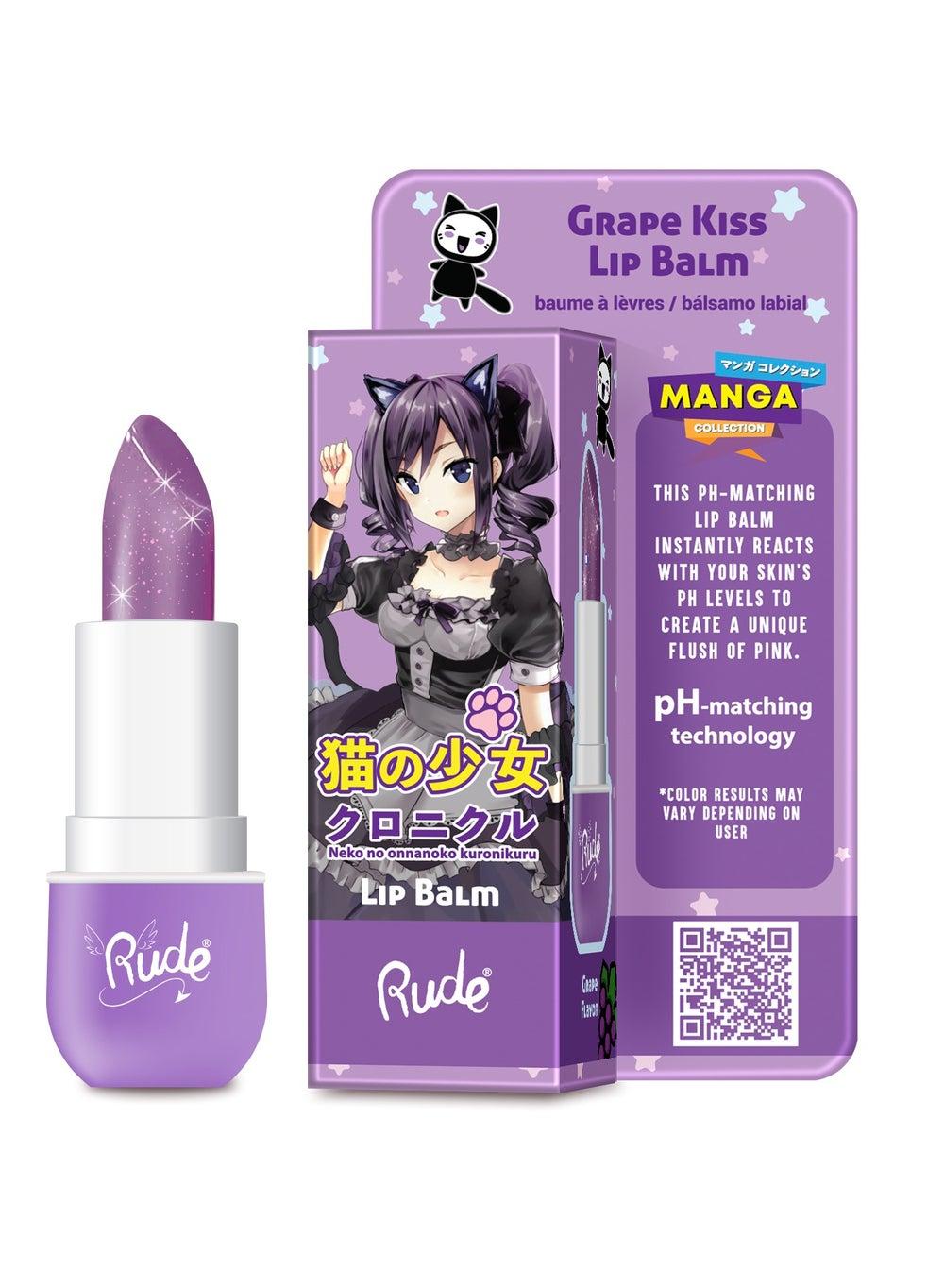 Manga Collection Grape Lip Balm for Custom Pink Tint - Image 1