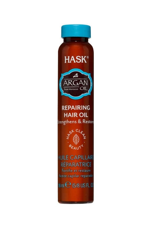 Hask Argan Oil Healing Shine Hair Treatment 18ml - Image 1