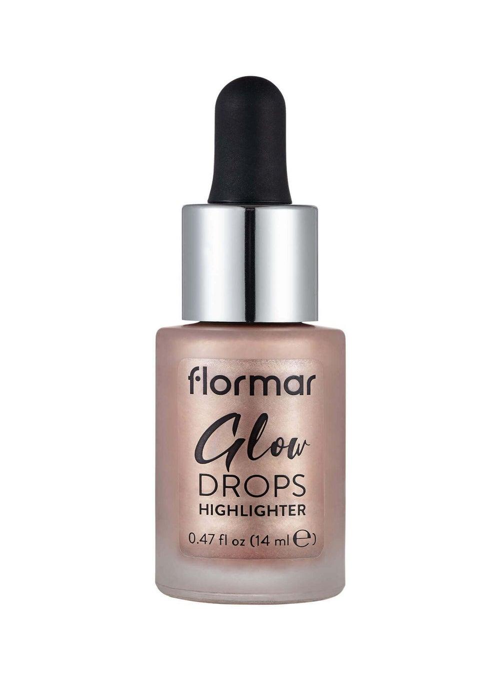 Flormar Glow Drops Highlighter 02 - Sun Glow Radiance - Image 1