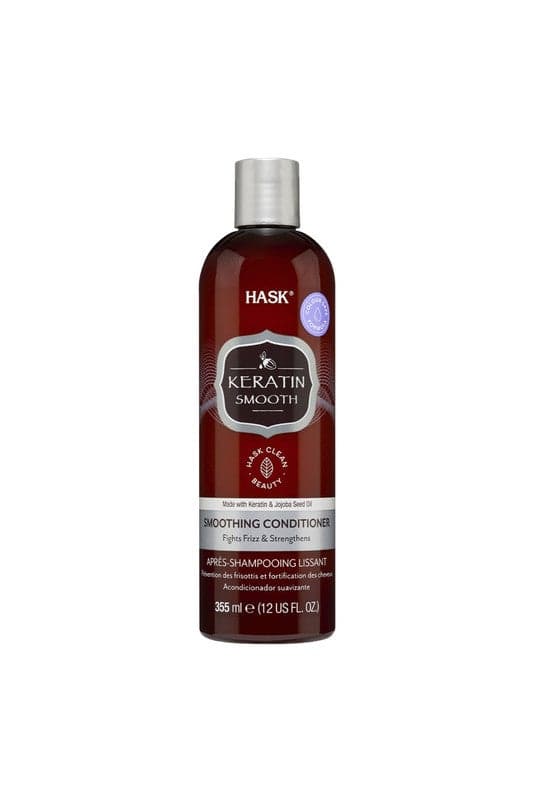 Hask Keratin Protein 355ml Smoothing Conditioner for Silky Hair - Image 1