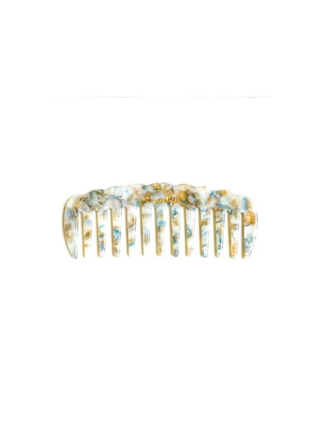 Elegant Curved Wide-Tooth Comb for Seamless Detangling - Image 1